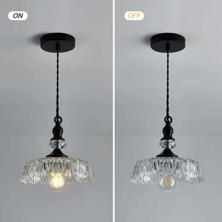 Mini Glass Pendant Light for Kitchen Island