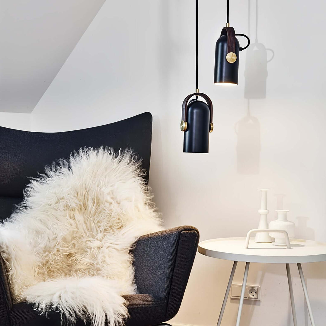Vintage Metal Pendant Light - Industrial Ceiling Lamp