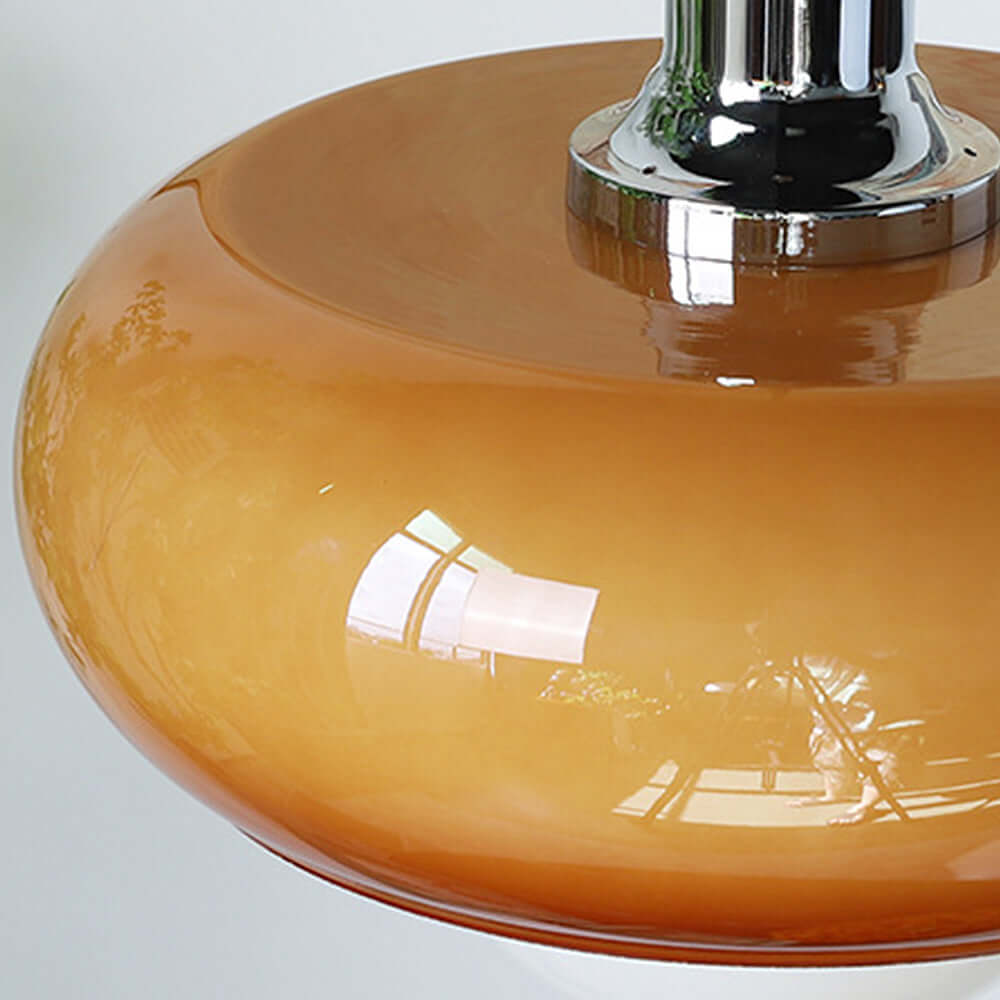 Modern Coffee Glass Pendant Light
