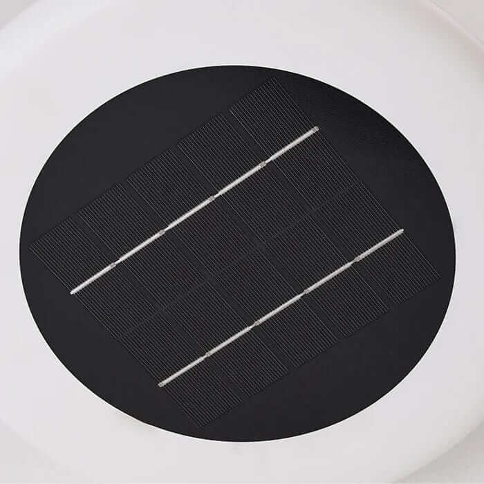 Solar Garden Lamp Outdoor, Metal & Acrylic, Dia 30cm