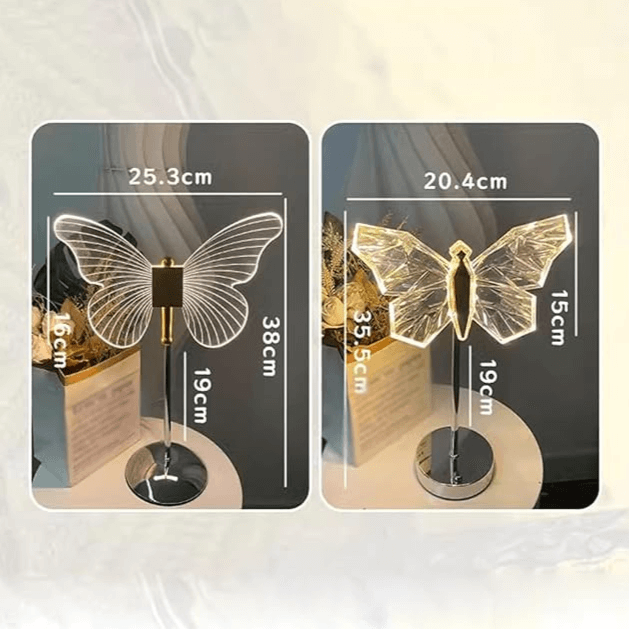 Decorative Butterfly Crystal LED Table Lamp