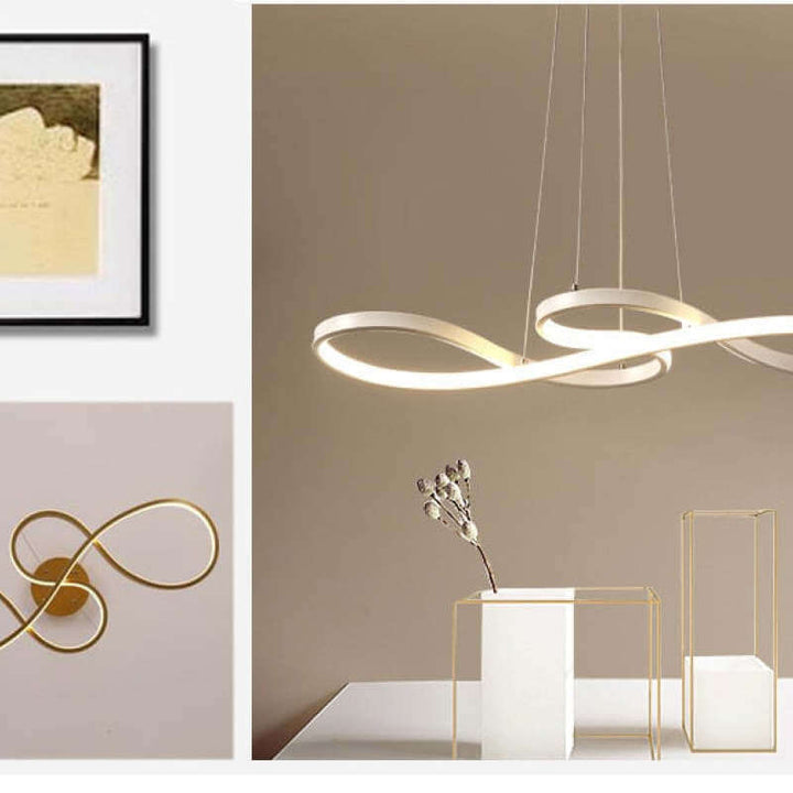 Modern Musical Note LED Pendant Lamp