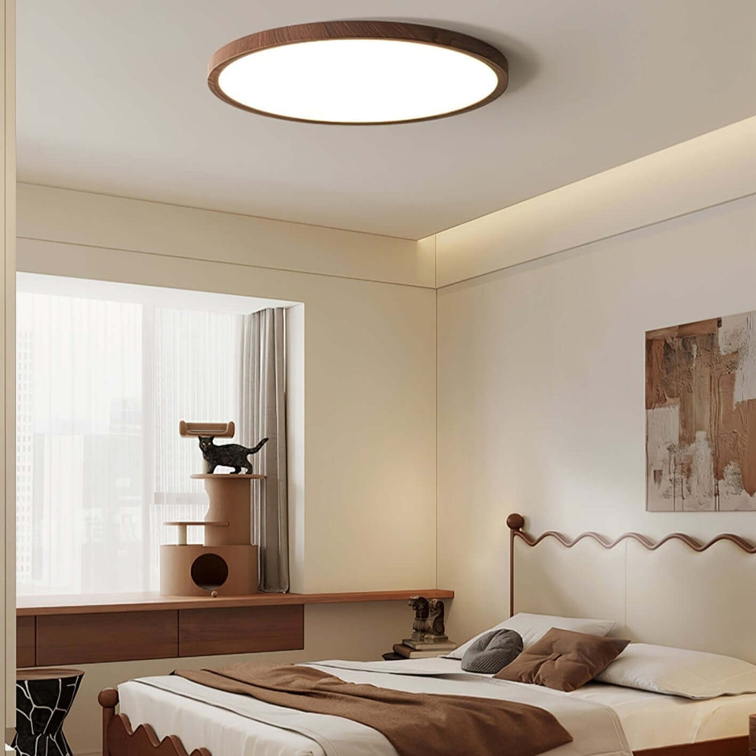 Ultrathin Round LED Ceiling Light Fixture