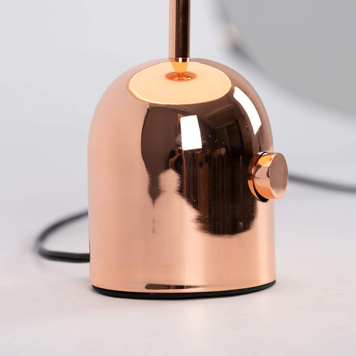 Modern Acrylic & Metal Bell Table Lamp