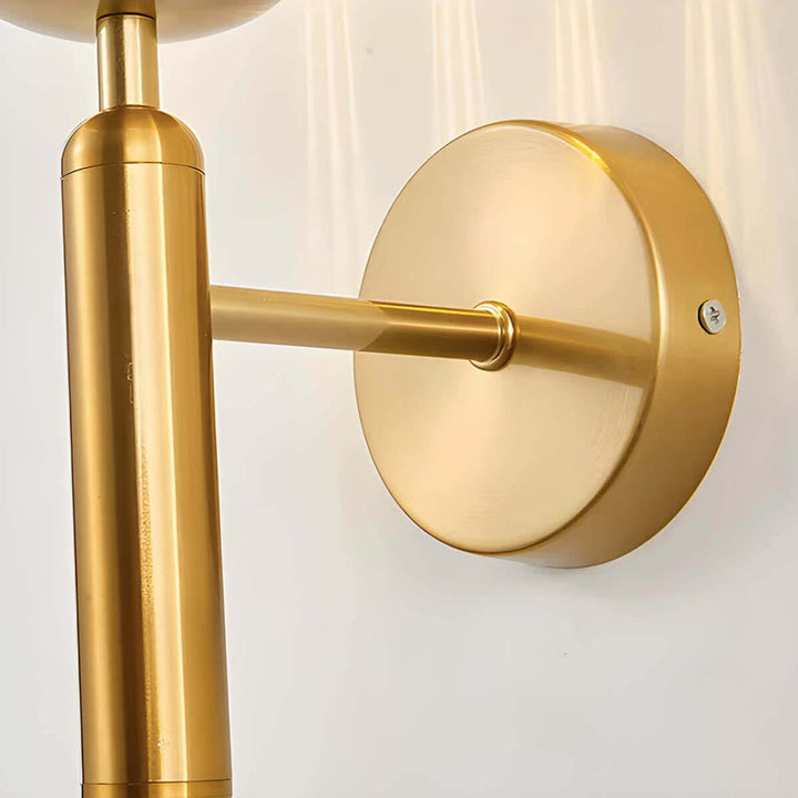 Mid-Century Modern Glass Wall Lamp