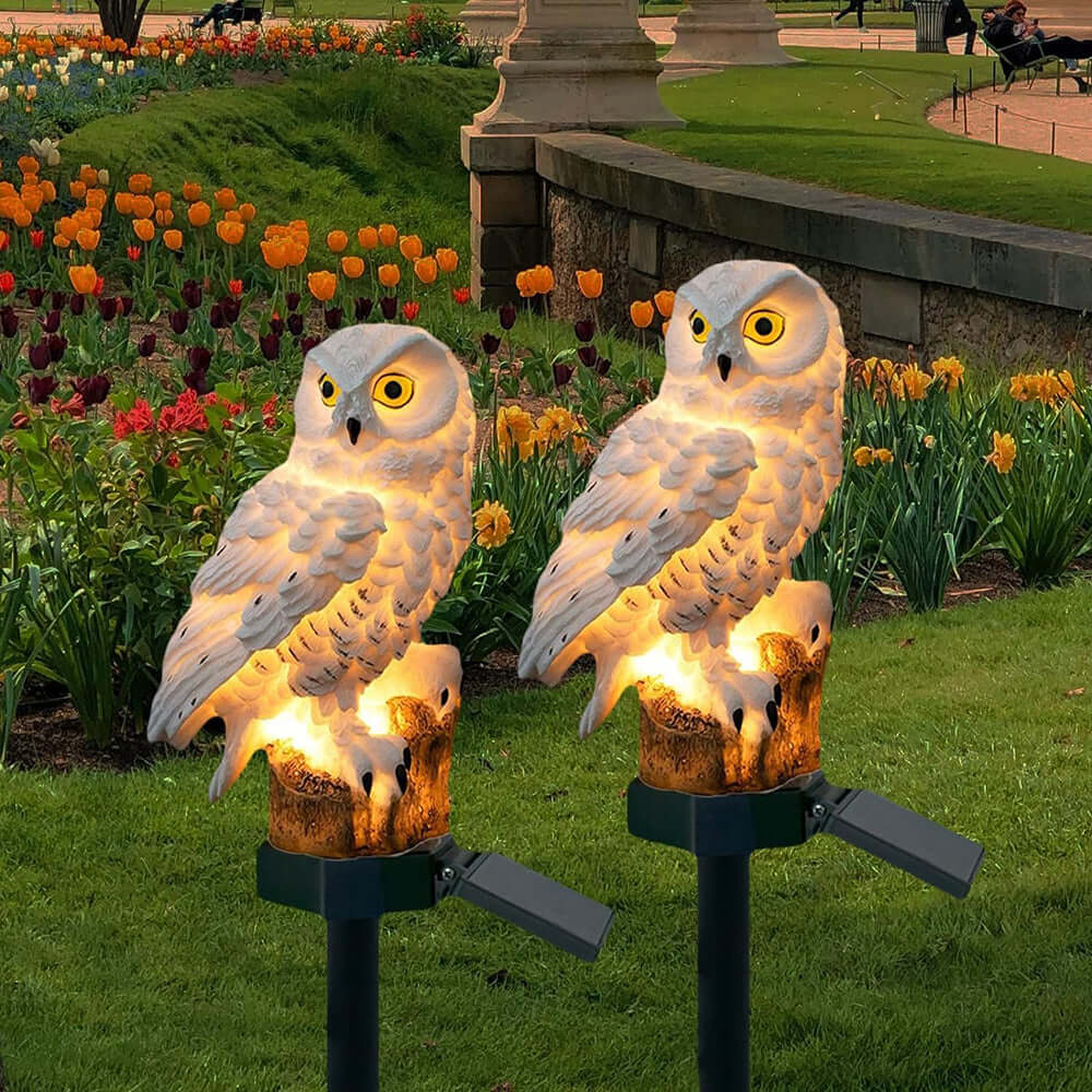 Solar Owl Garden Light (2-Pack)