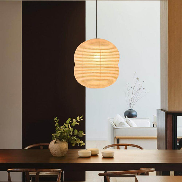 Handmade Washi Paper Pendant Light - 40cm