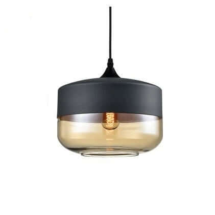 Elegant Glass Pendant Light with Adjustable Cable