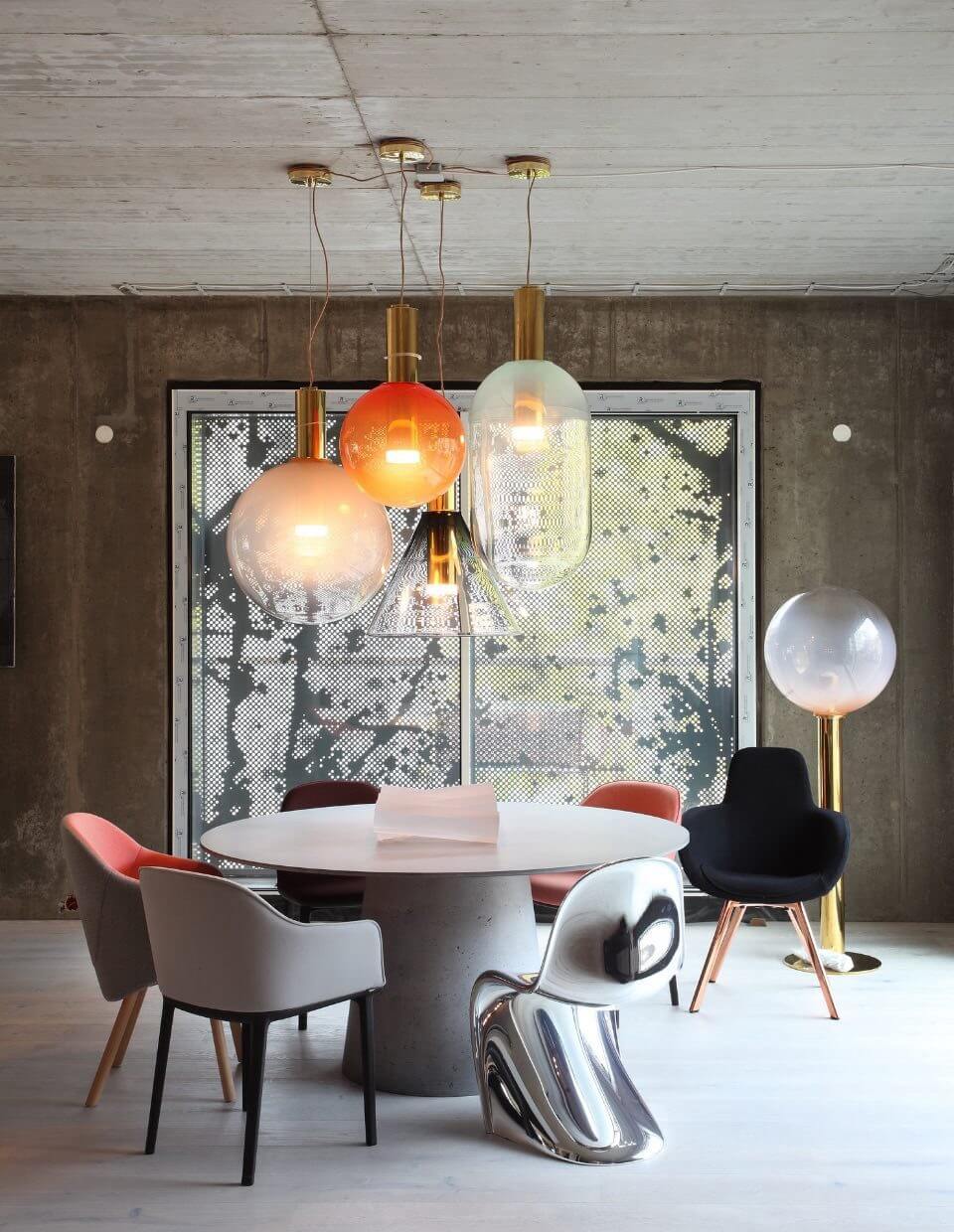 Modern Glass Pendant Lamp for Ambient Lighting