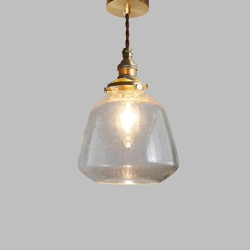 Elegant Crystal Glass Pendant Light