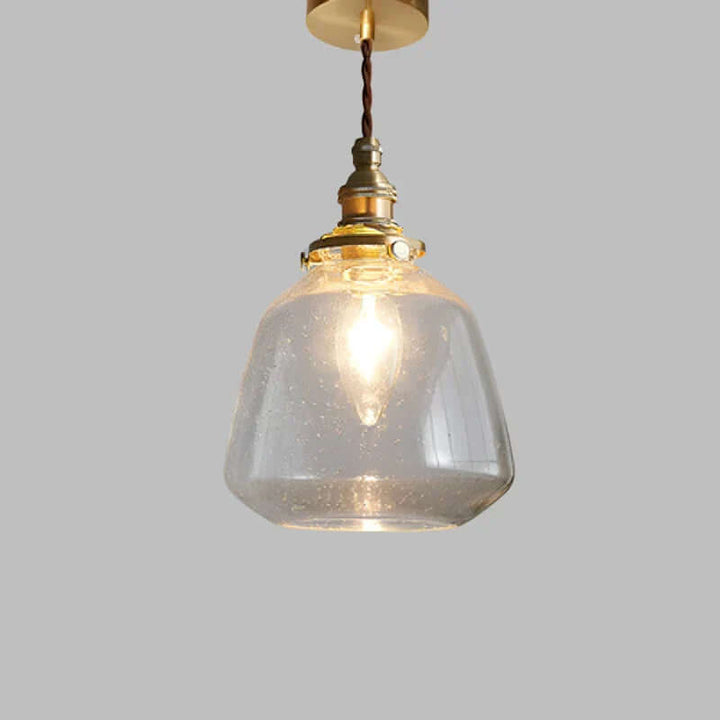 Elegant Crystal Glass Pendant Light