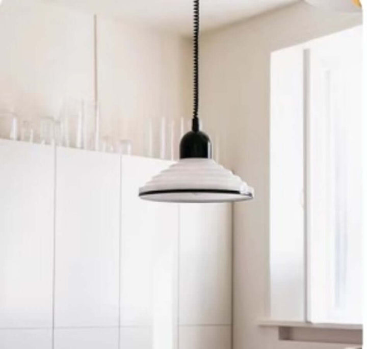 Cream Glass Pendant Lamp