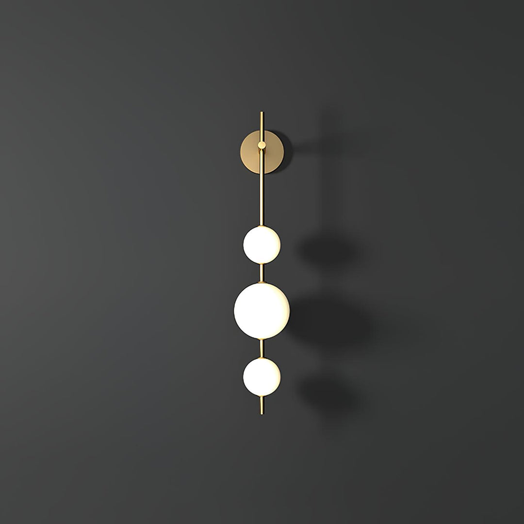 Modern Glass Globe Wall Lamp
