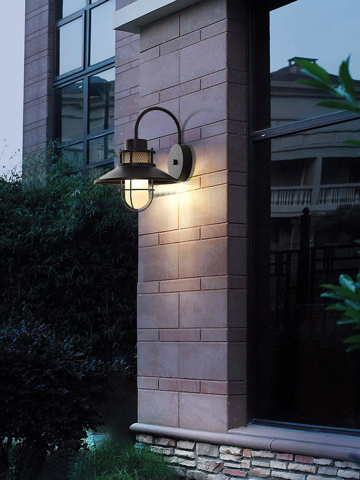 Outdoor Wall Lamp with IP65 Moisture Protection