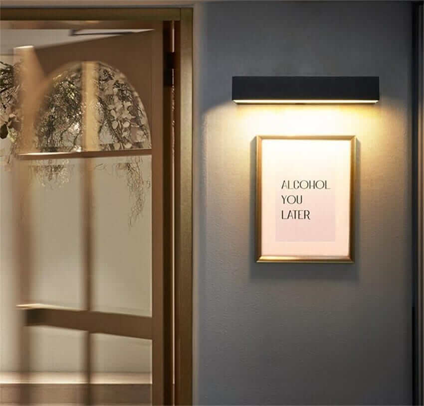 Outdoor LED Bar Wall Light Fixture - IP65 Waterproof