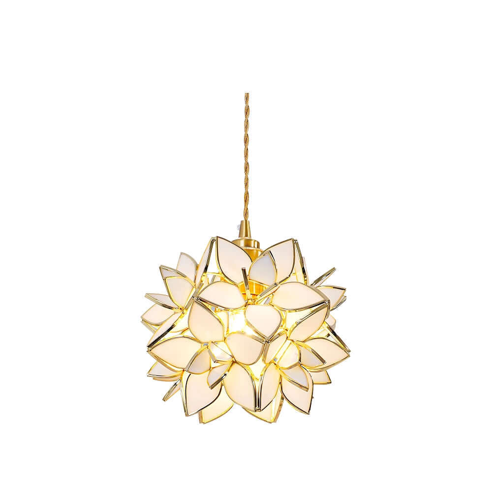 Capiz Shell Pendant Light, 20cm, Elegant Hanging Lamp