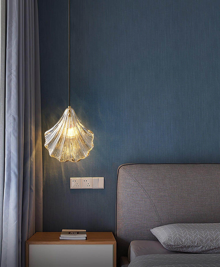 Seashell Glass Pendant Light