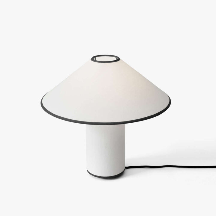 Elegant Metal & Fabric Table Lamp 32cm