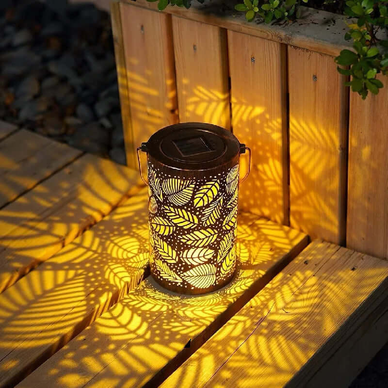 Solar Garden Lantern Outdoor Decorative LED Light