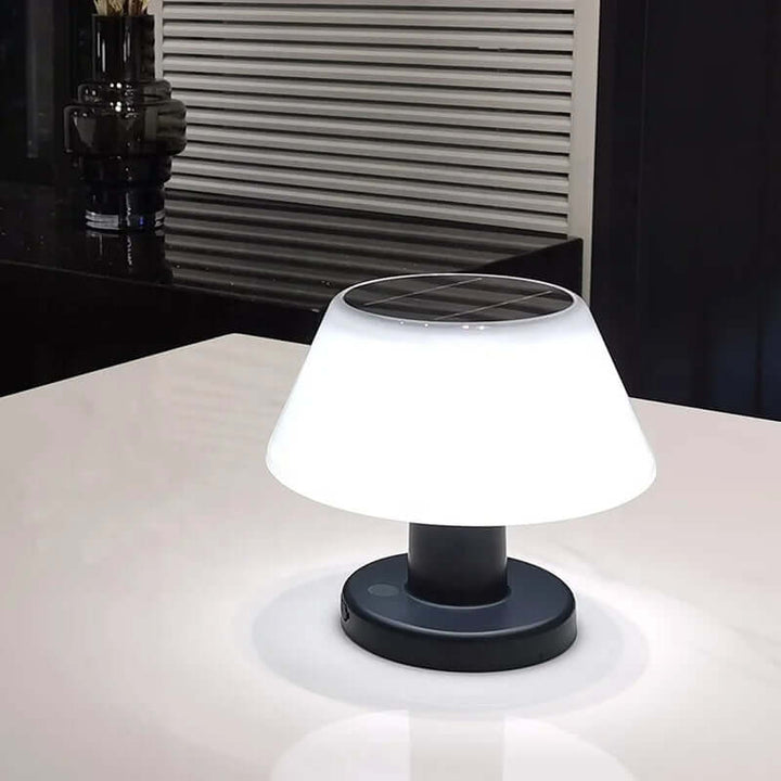 Solar Table Lamp - Eco-Friendly & Wireless