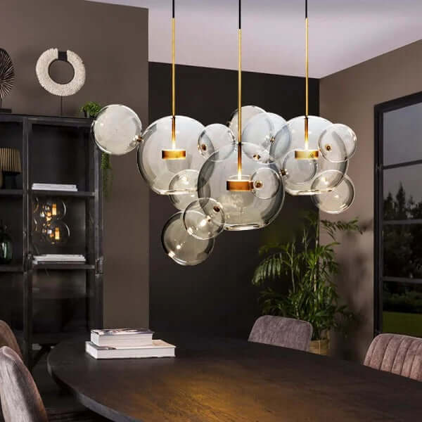 Modern Glass Sphere Pendant Light