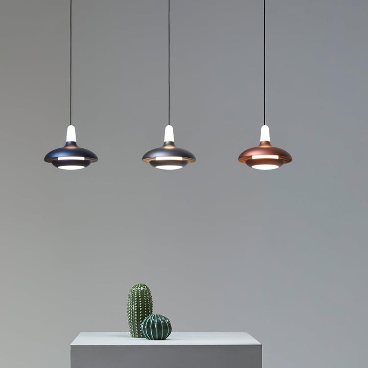 Modern LED Pendant Light, Dimmable, 18cm Diameter