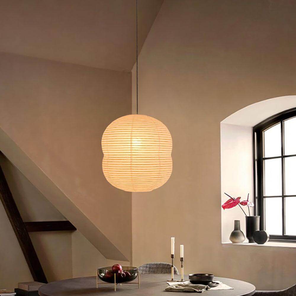 Handmade Washi Paper Pendant Light - 40cm