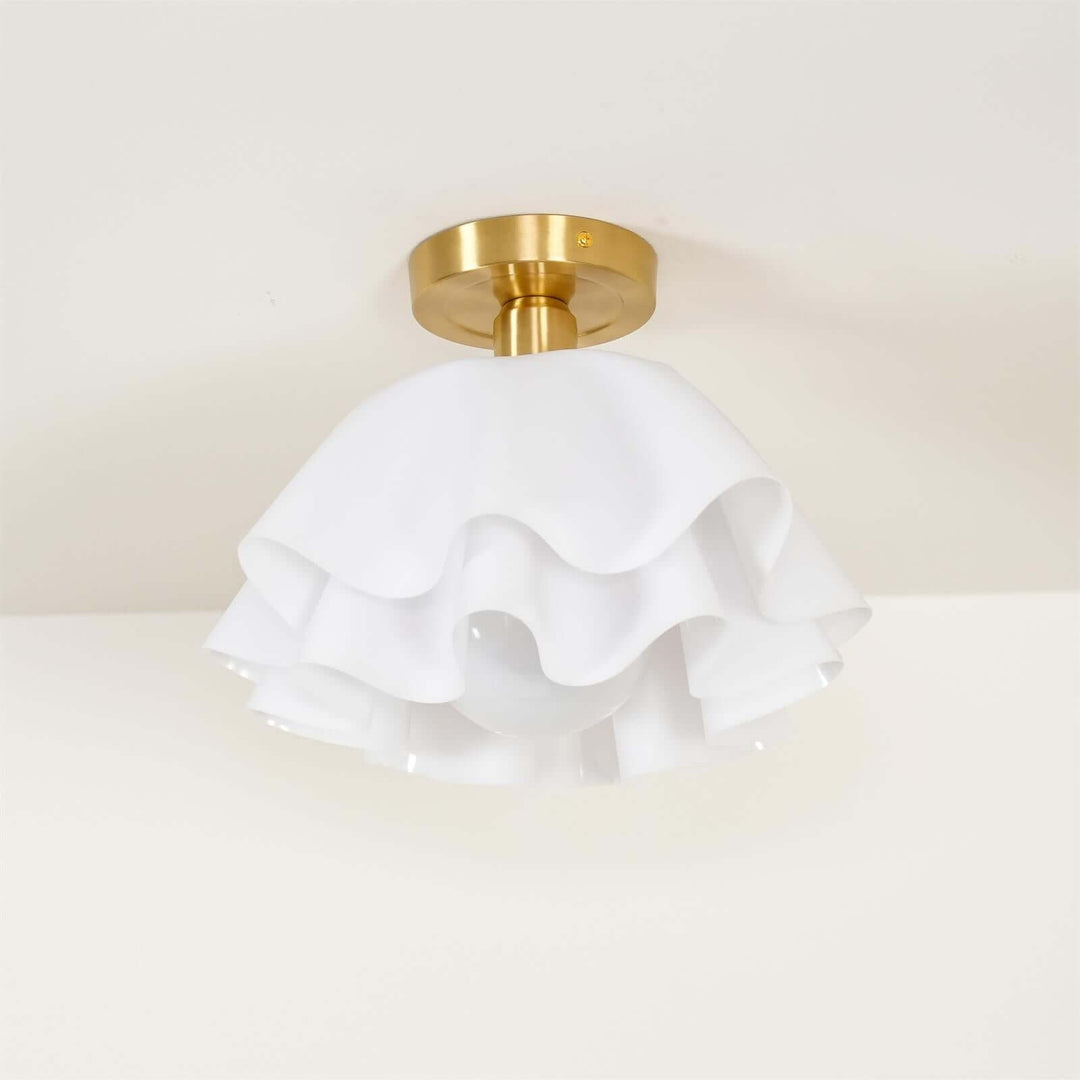 Modern Copper Ceiling Light Fixture