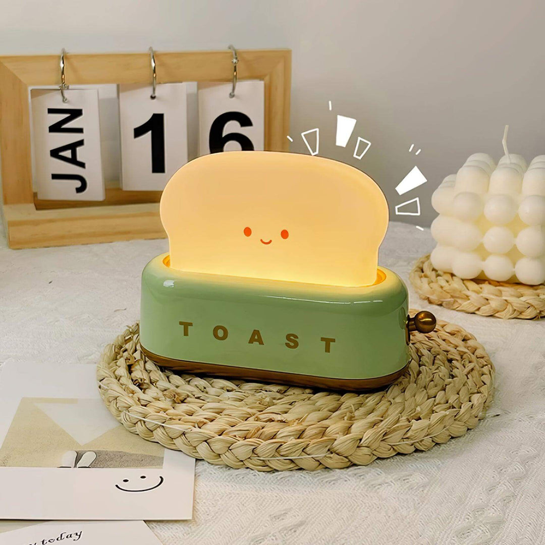 Rechargeable Toaster Lamp, Battery Desk Light