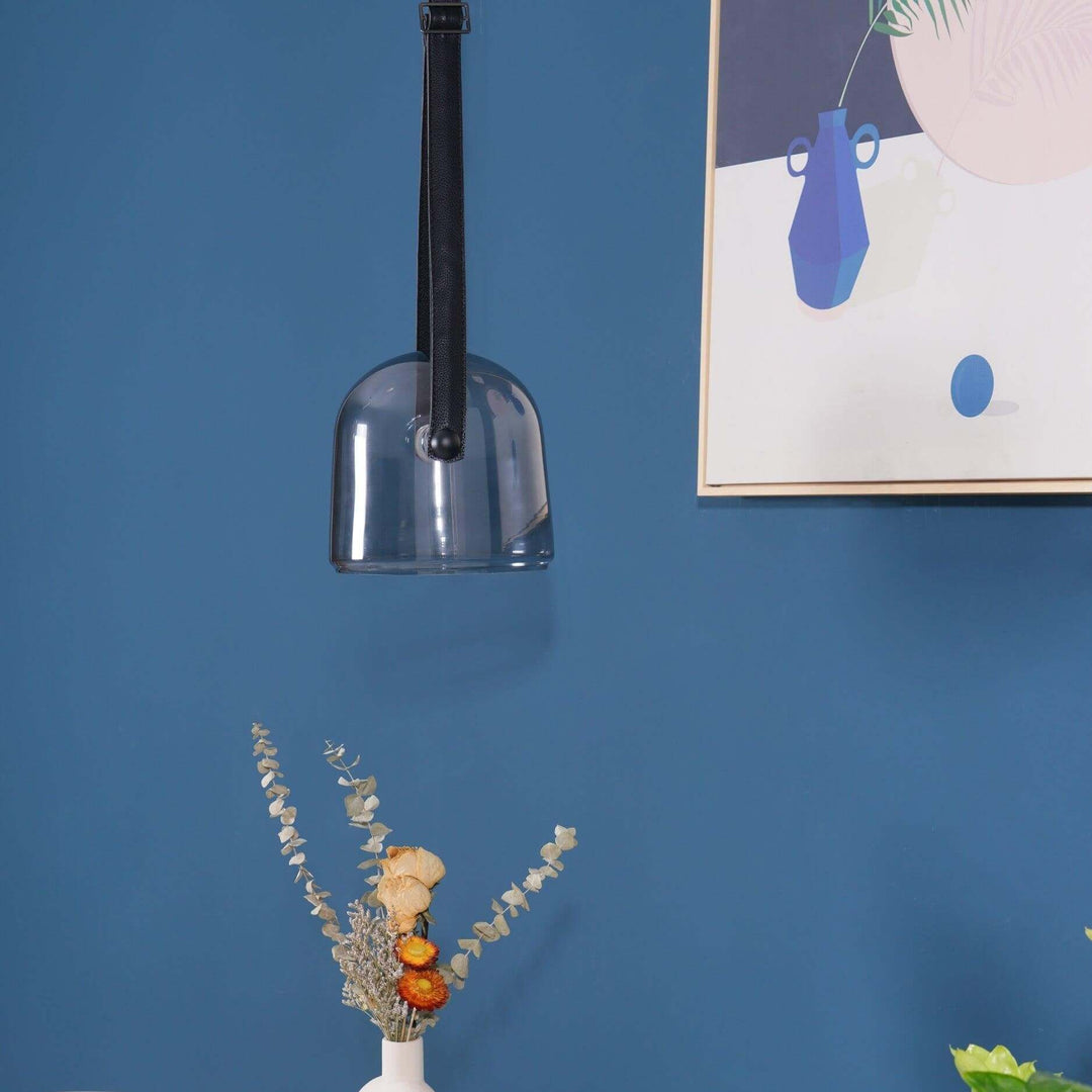 Modern Pendant Lamp with Metal Accents