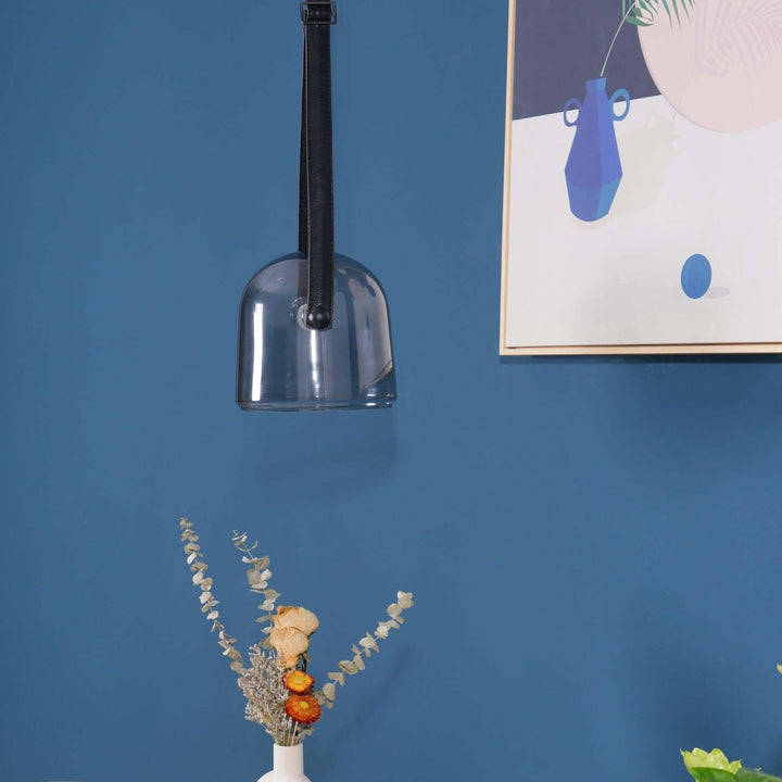 Modern Pendant Lamp with Metal Accents