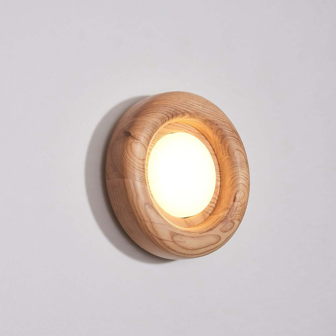Modern Wood & Acrylic Wall Light