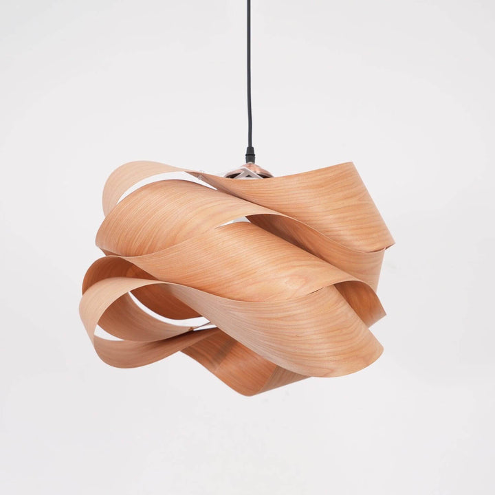 Handcrafted Wood Pendant Light