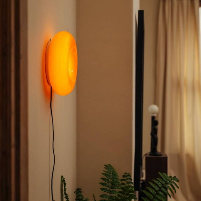 Modern Donut LED Wall & Table Lamp, 30cm