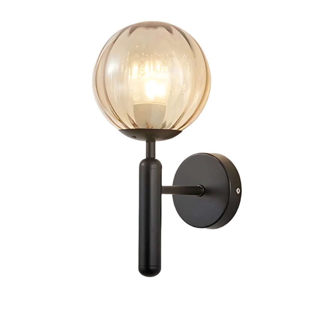 Mid-Century Modern Glass Wall Lamp