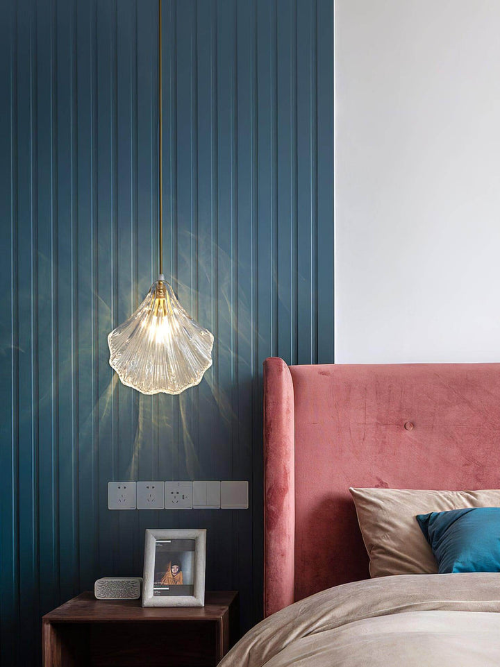 Seashell Glass Pendant Light