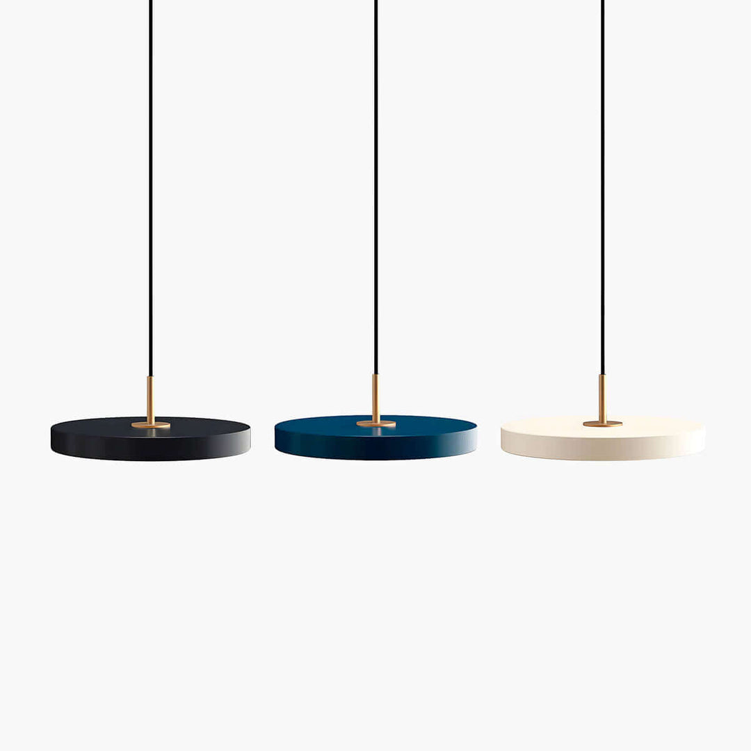 Modern LED Pendant Light Fixture, Adjustable Hanging Ceiling Lamp