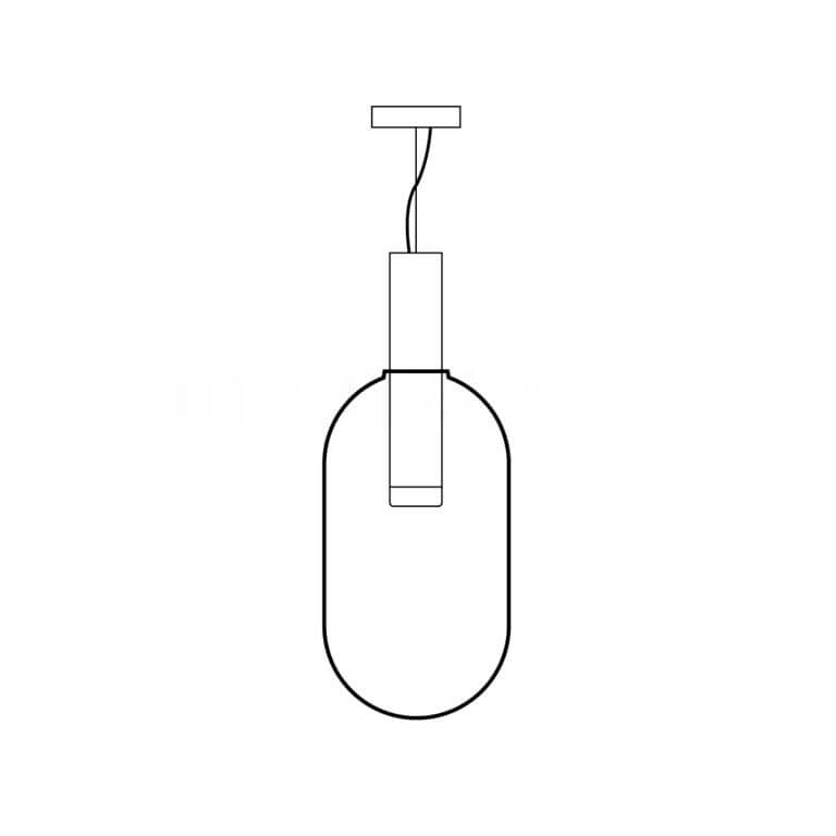 Modern Glass Pendant Lamp for Ambient Lighting