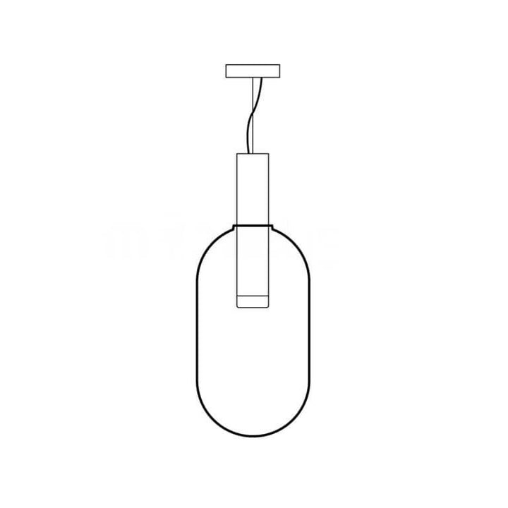 Modern Glass Pendant Lamp for Ambient Lighting