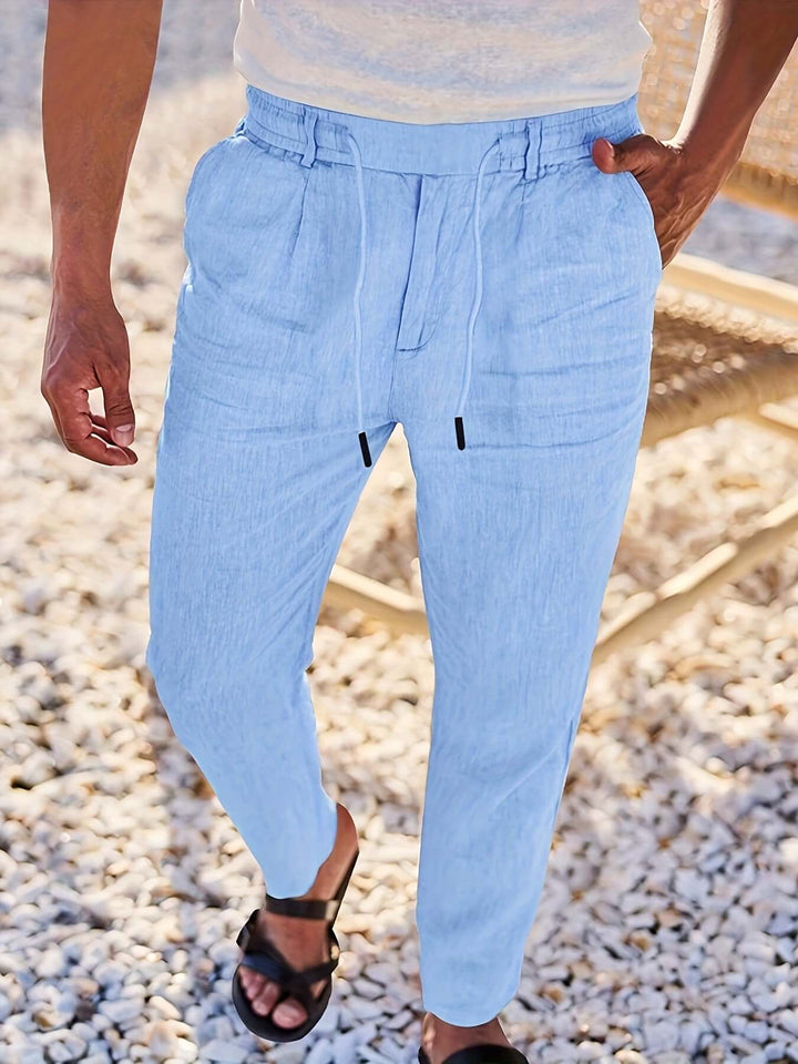 Men's Relaxed Fit Drawstring Pants