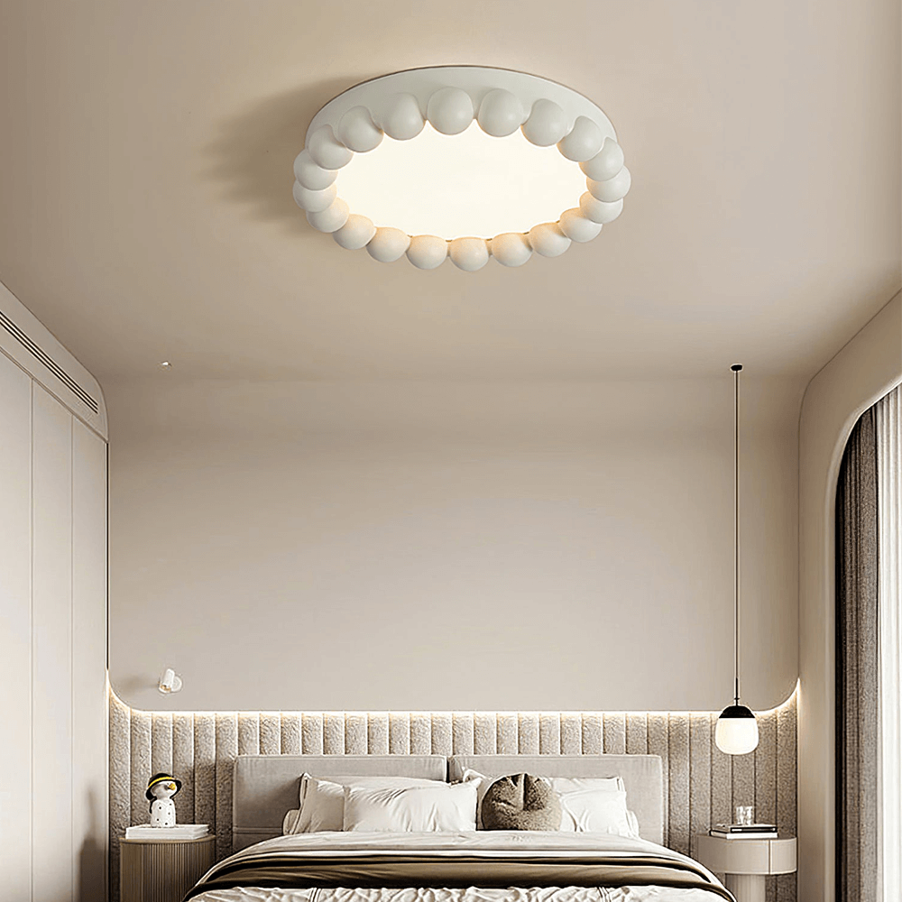 Modern Resin Ceiling Light with Acrylic Diffuser