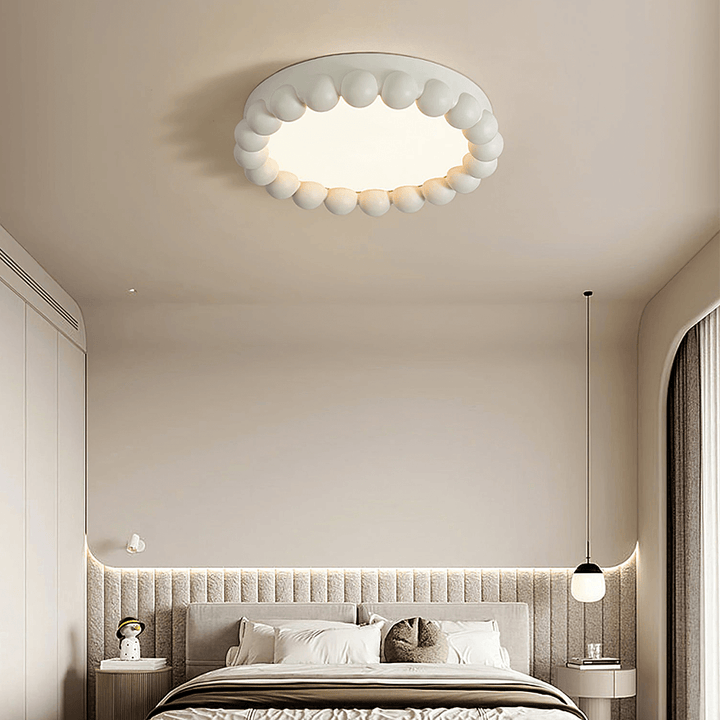 Modern Resin Ceiling Light with Acrylic Diffuser