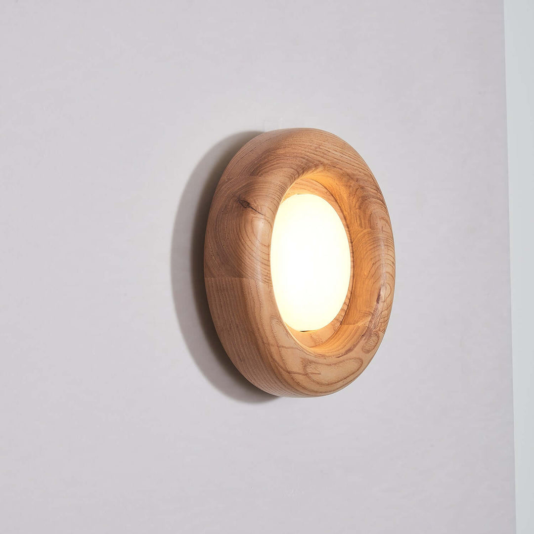 Modern Wood & Acrylic Wall Light