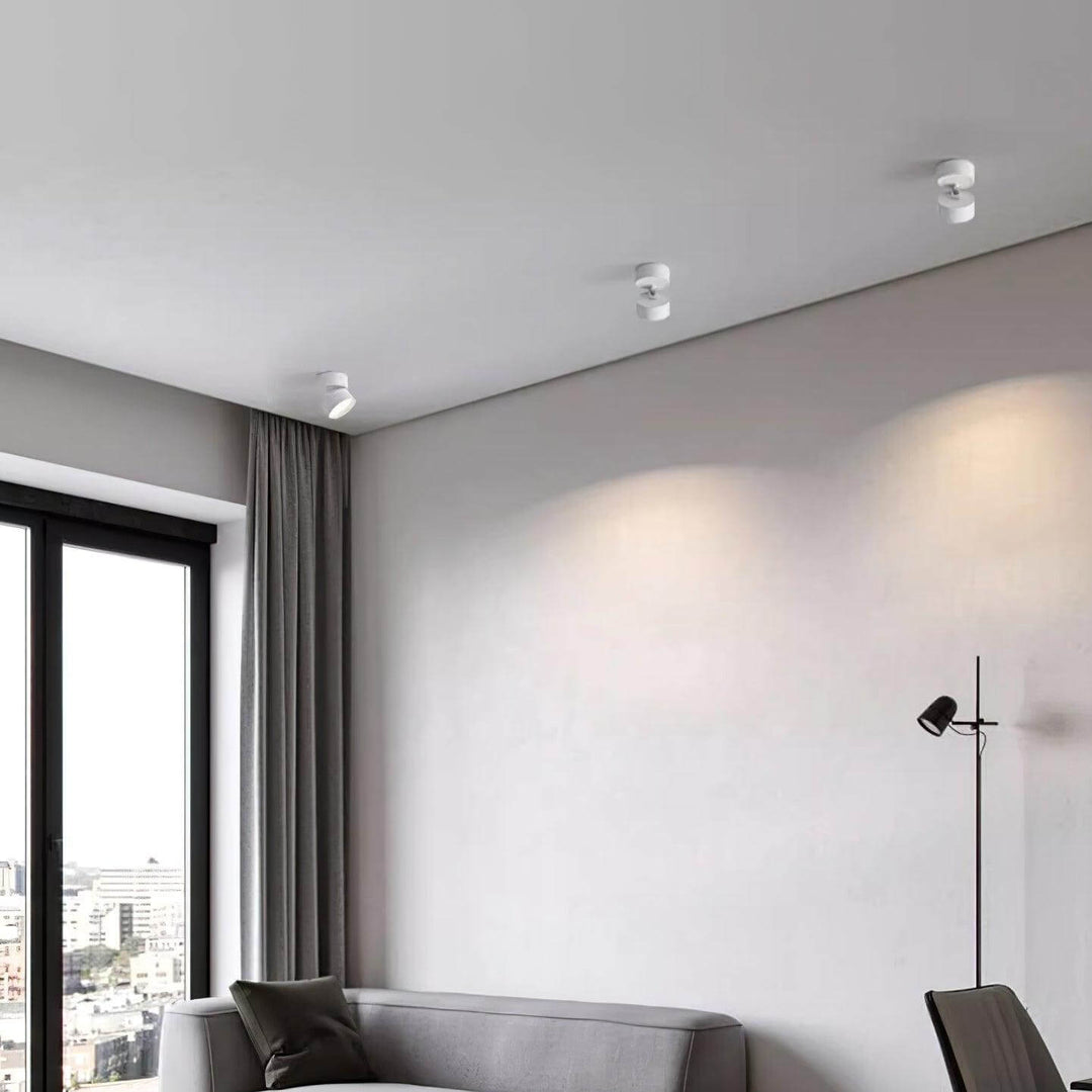 Adjustable Ceiling Spotlight Lamp, Rotatable, Warm White