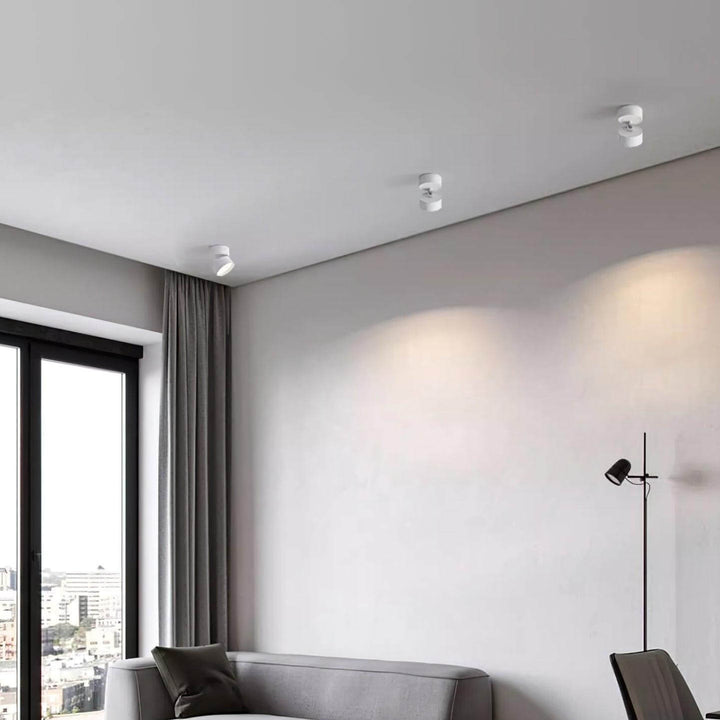 Adjustable Ceiling Spotlight Lamp, Rotatable, Warm White