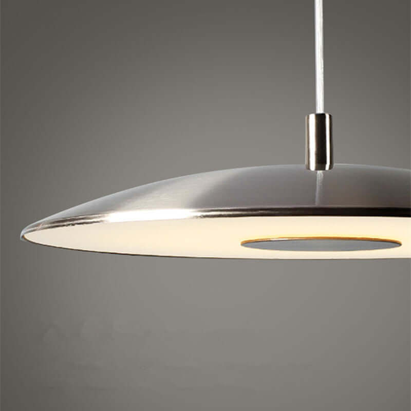 Modern Iron Nickel LED Pendant Light