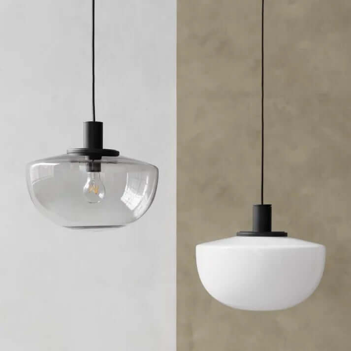 Spherical Glass Pendant Light