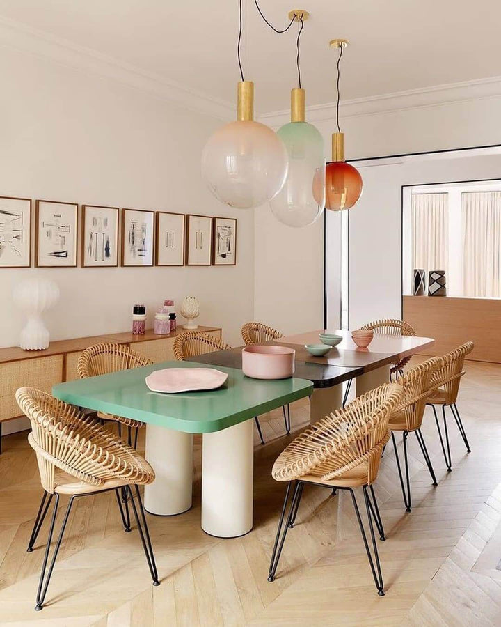 Modern Glass Pendant Lamp for Ambient Lighting