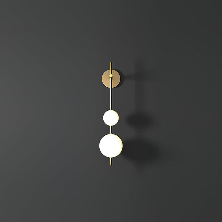 Modern Glass Globe Wall Lamp