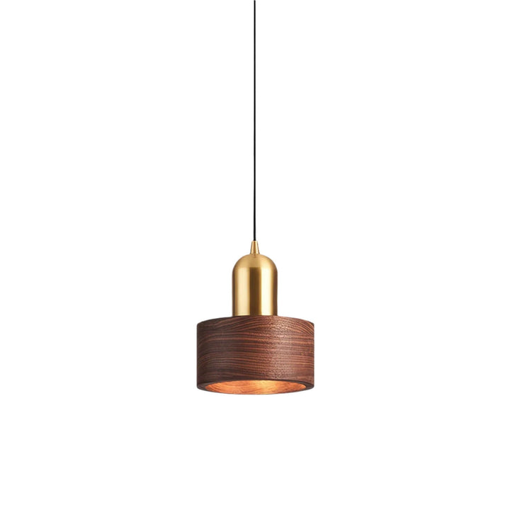 Cylinder Pendant Light - Japanese Style Hanging Lamp